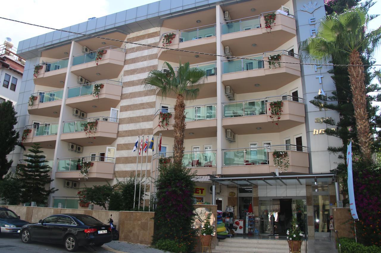 Erkaptan Apart Aparthotel Alanya Eksteriør bilde
