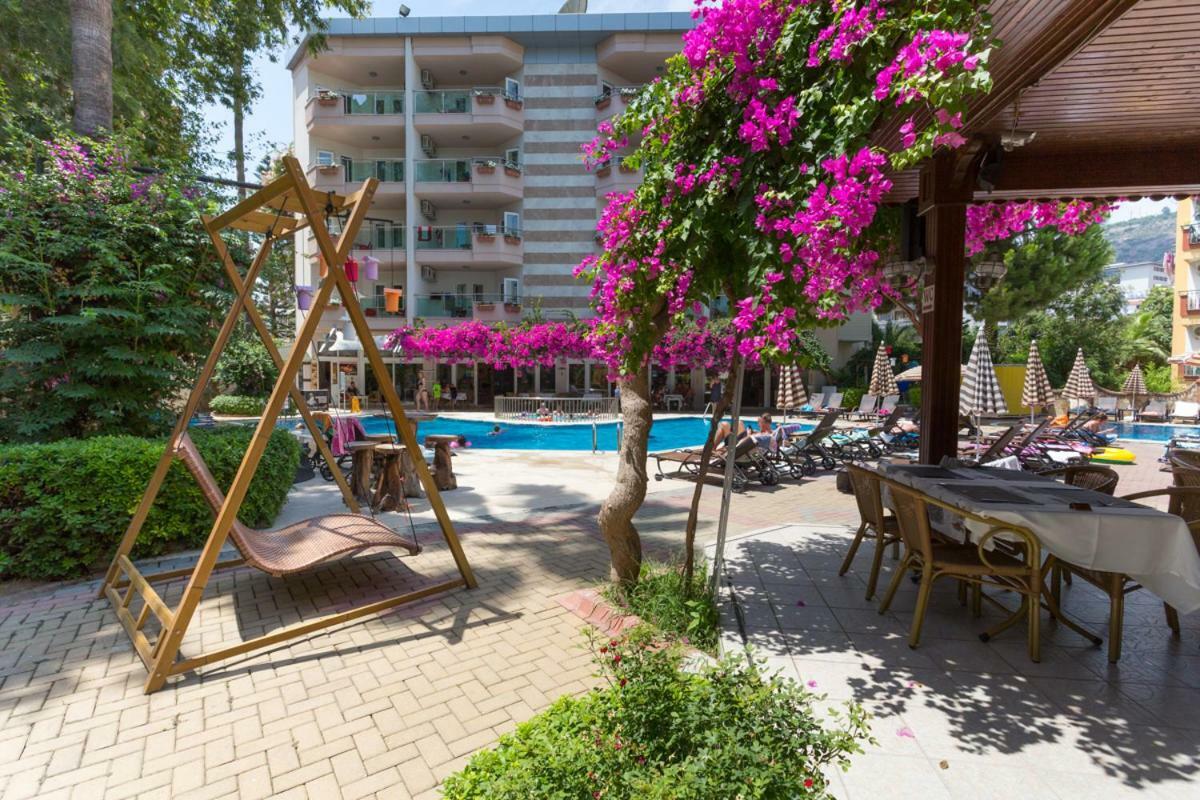 Erkaptan Apart Aparthotel Alanya Eksteriør bilde
