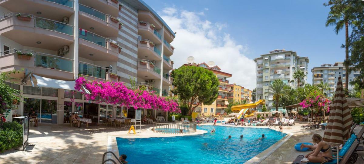 Erkaptan Apart Aparthotel Alanya Eksteriør bilde