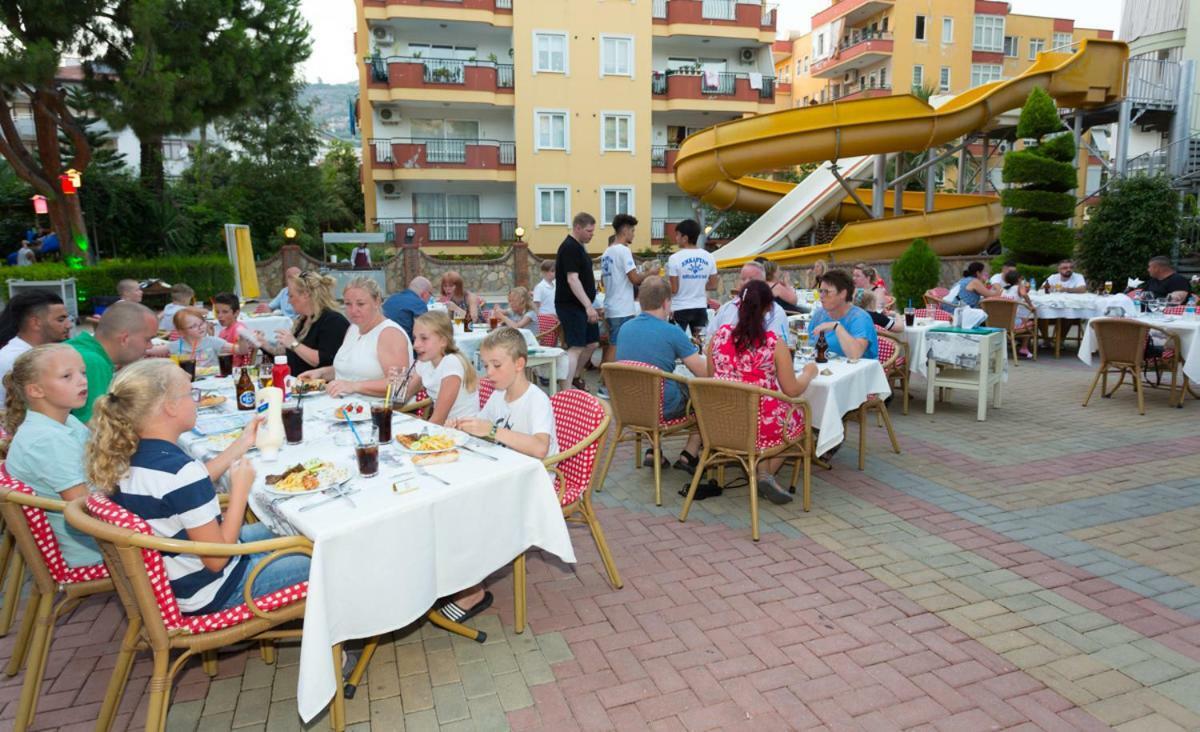 Erkaptan Apart Aparthotel Alanya Eksteriør bilde