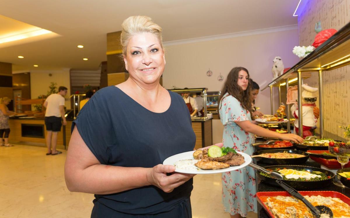Erkaptan Apart Aparthotel Alanya Eksteriør bilde