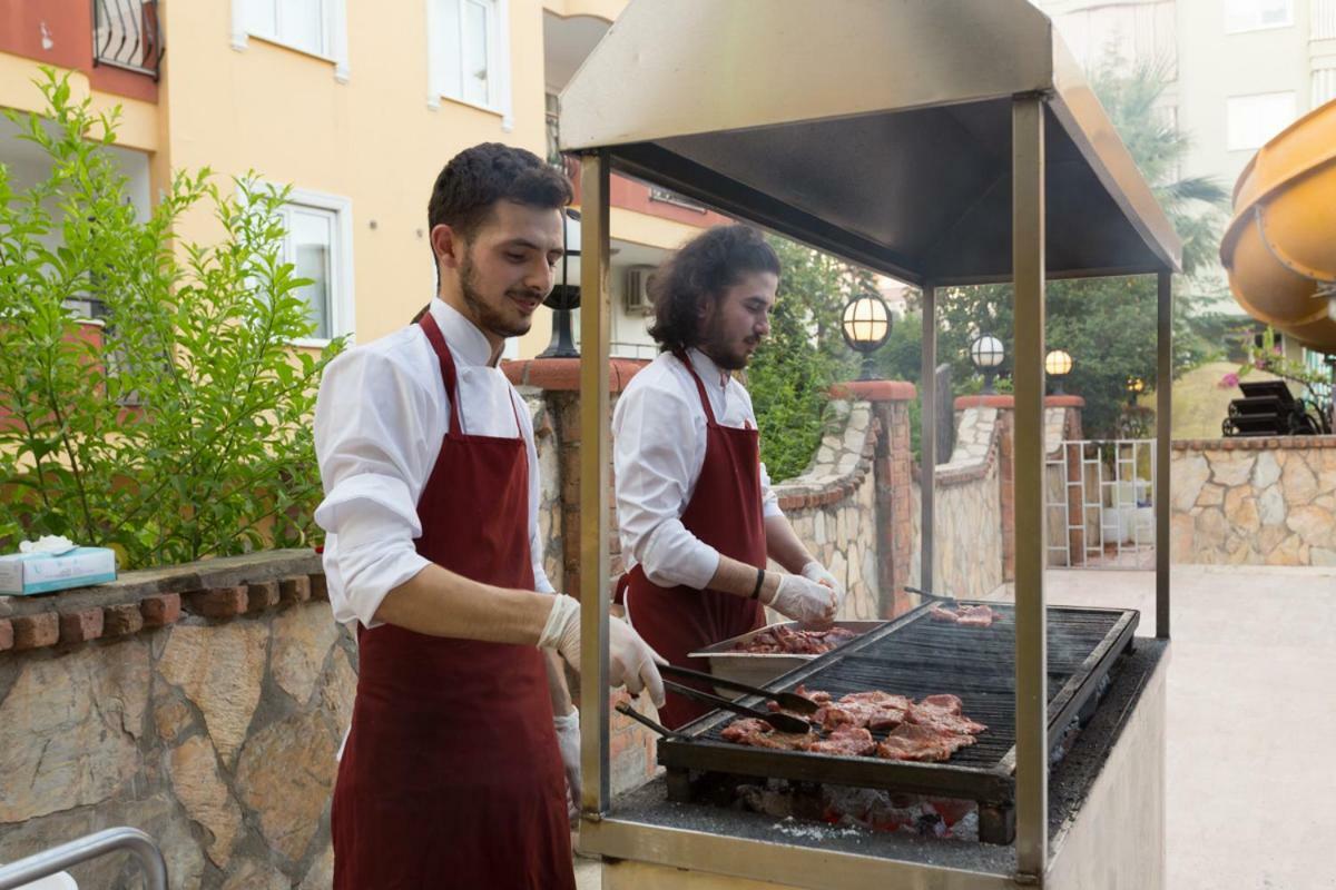 Erkaptan Apart Aparthotel Alanya Eksteriør bilde